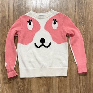 Stella McCartney Girls Puppy Knit Sweater - So cute! 🐶🐾 - Size 10 years